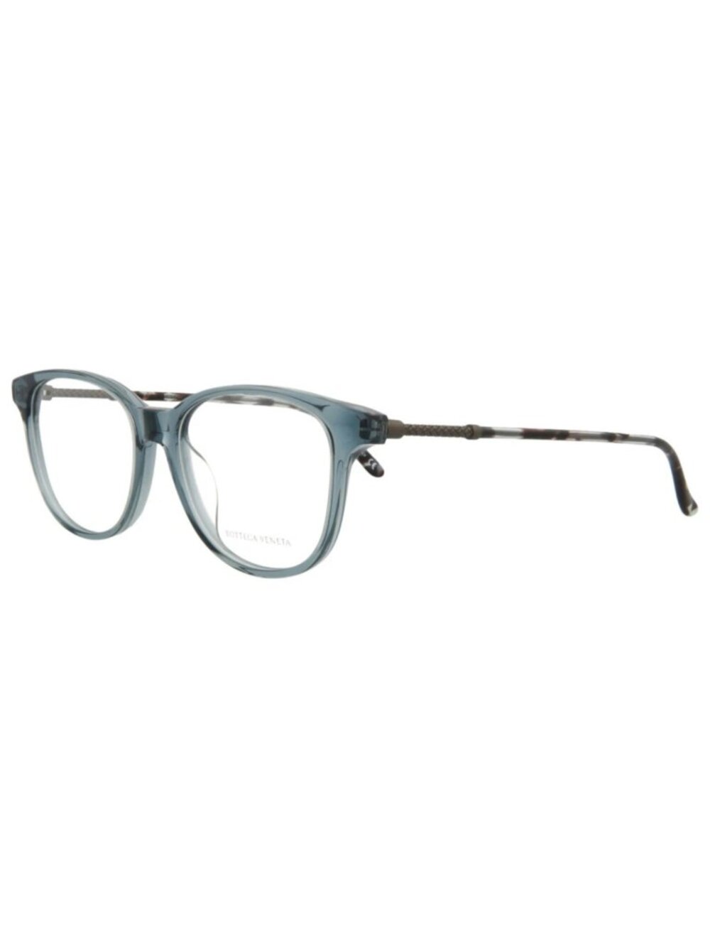 New Bottega Veneta Women's Eyeglasses Square Rectangle Acetate Frame Grey Design